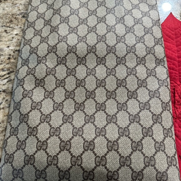 Authentic Gucci GG Logo Drawstring Bag. Coated canvas - Picture 3 of 7